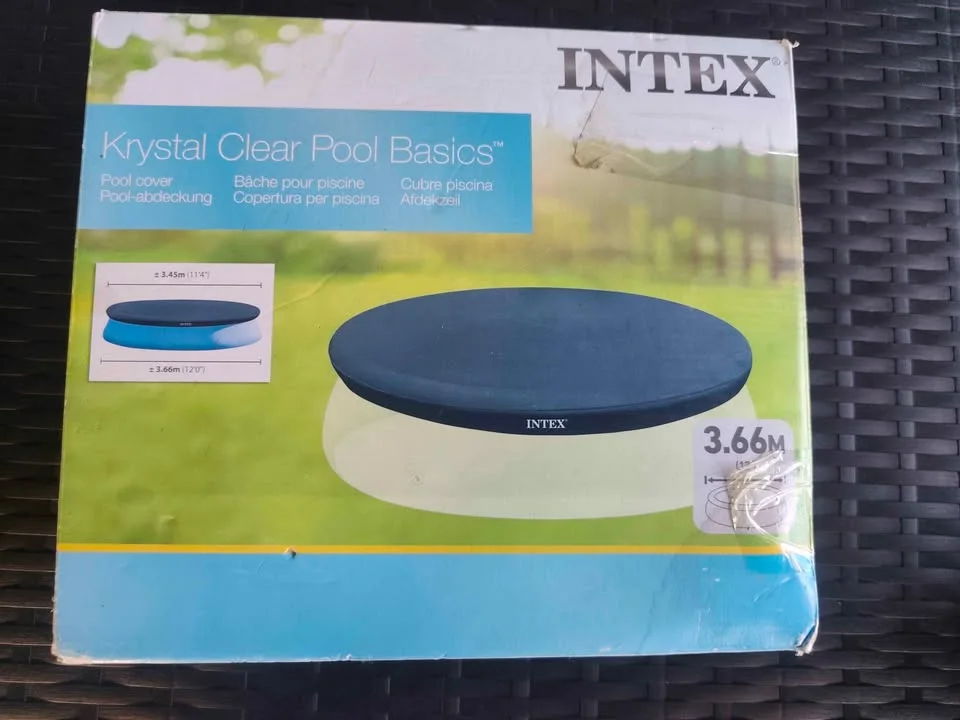 Nová krycí plachta pro bazén INTEX Easy Set kruh o průměru 3,66m